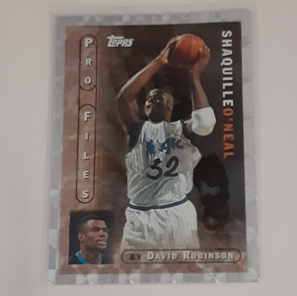 SHAQUILLE O'NEAL BASKETBALL CARD